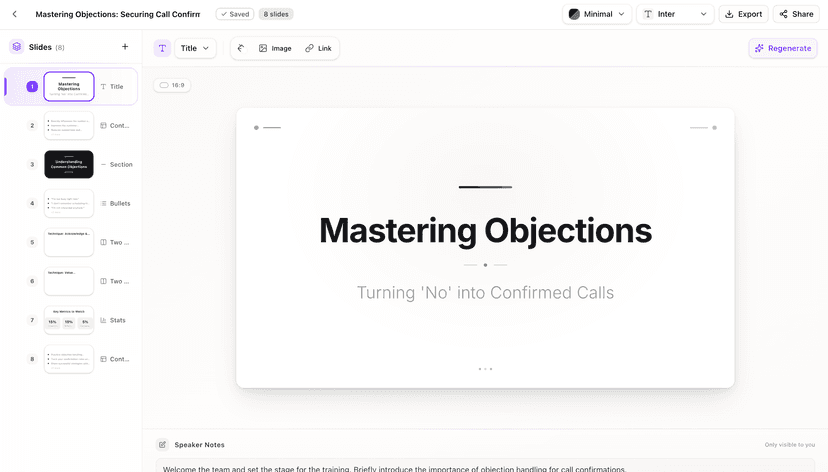 AI Presentation Generator